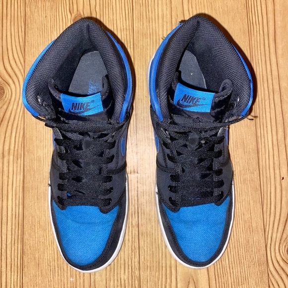 NIKE AIR JORDAN 1 RETRO I KO HIGH OG AJKO BLACK SPORT BLUE ROYAL 638471-007 8.5 - Picture 7 of 8
